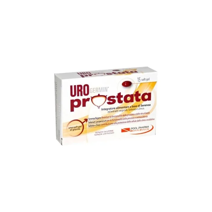 Pool Pharma Srl Urogermin Prostata 15 Softgel