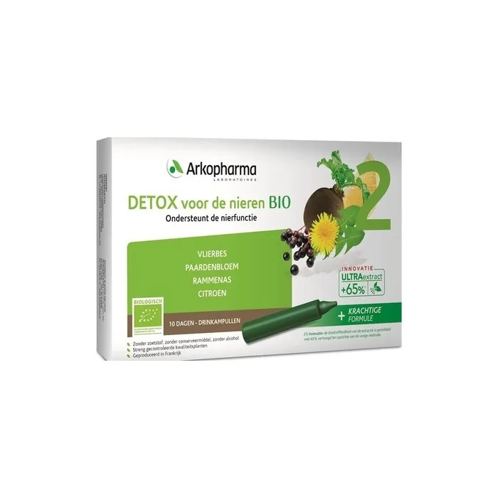 Arkopharma Arkofluids Bio Detox for Kidneys 10 Ampoules