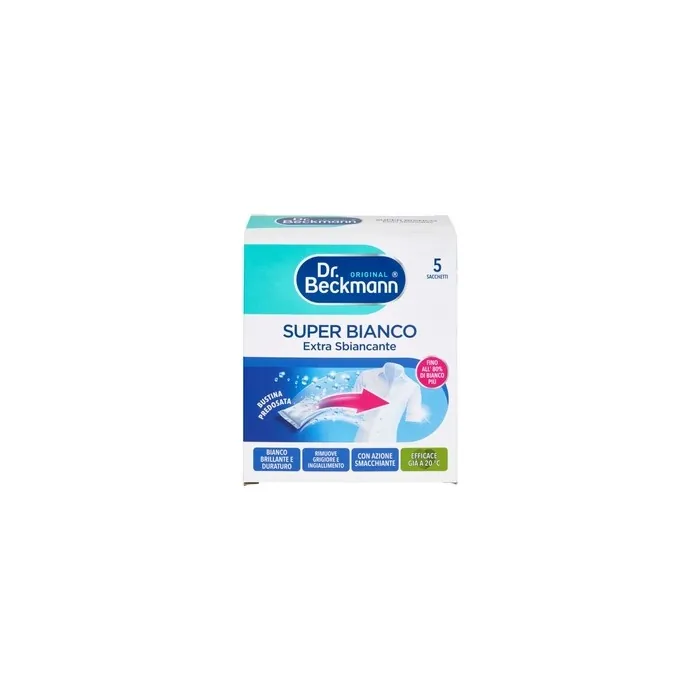 Dr. Beckmann Super White Without Chlorine - 5 Bags