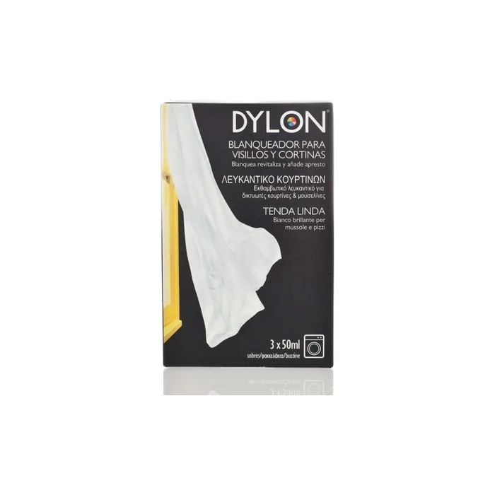 Dylon Curtain Whitener 3 Sachets 50ml