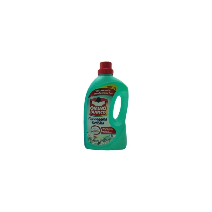 Omino Bianco Candeggina Delicata Per Bucato Muschio Bianco 2000ml