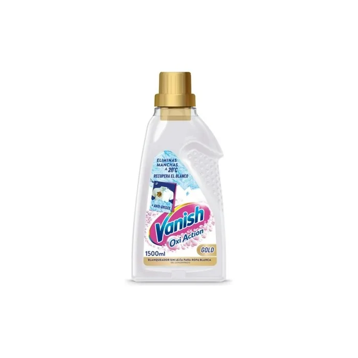 Vanish Oxi Action Gold Bleaching Gel for White Clothes 1500ml