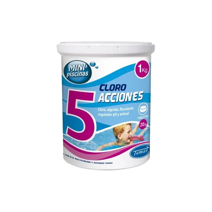 Tamar Chlorine 5 Actions, White, 29.5 X 11.7 X 14 Cm