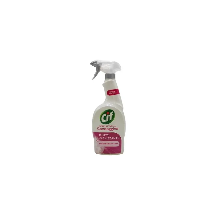 Cif Active Spray With Bleach For Laundry And Surfaces - 650ml