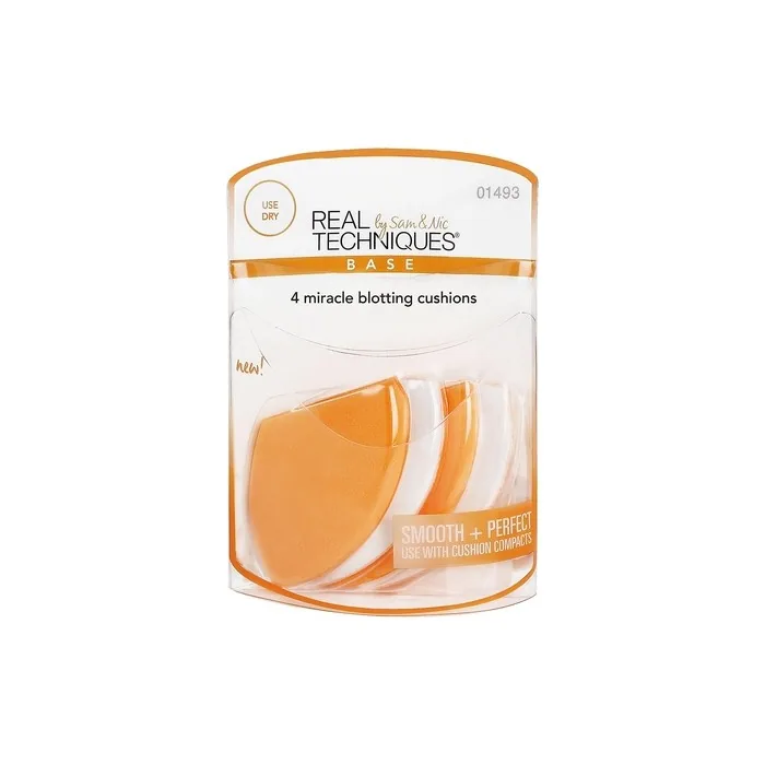 Real Techniques 4 Miracle Blotting Cushions
