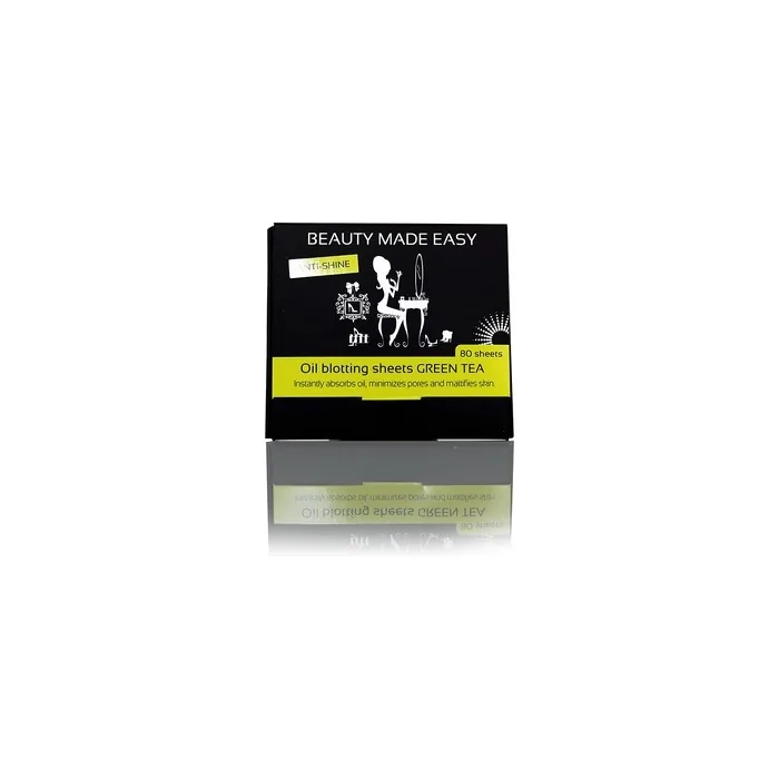 Beauty Made Easy Green Tea Oil Blotting Papers
