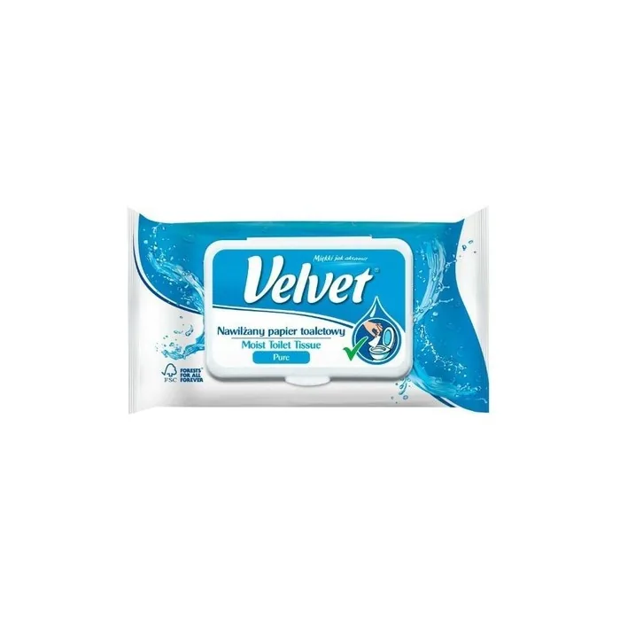 VELVET CARE Moisturizing Velvet Paper A48 Pure 2648 - Pack of 3