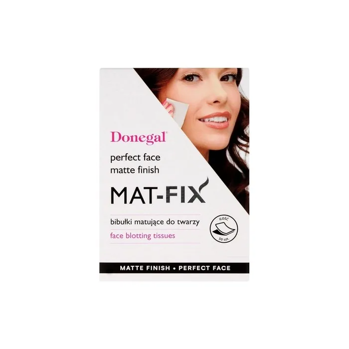 Donegal Mat-Fix Face Wipes Pack of 50 Matte Paper