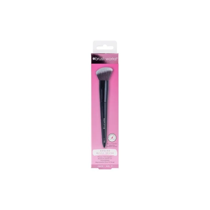Brushworks No. 7 Angled Blush Brush