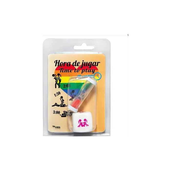 Blister Dado Postura Chica + Reloj Arena