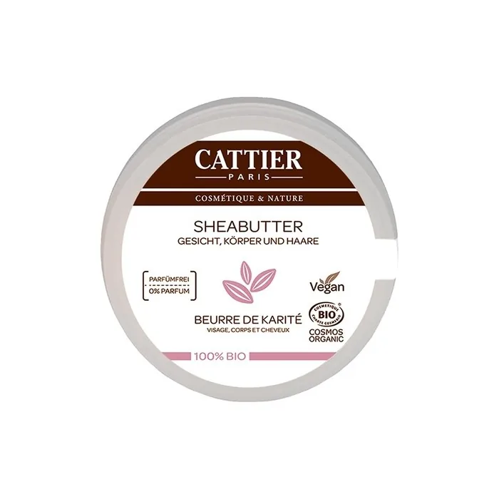 Cattier Shea Butter 100% Organic 100ml 100g