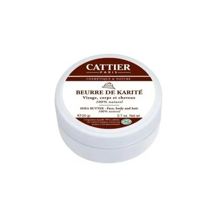 Cattier Paris Shea Butter 20g Moisturizing Skin Care