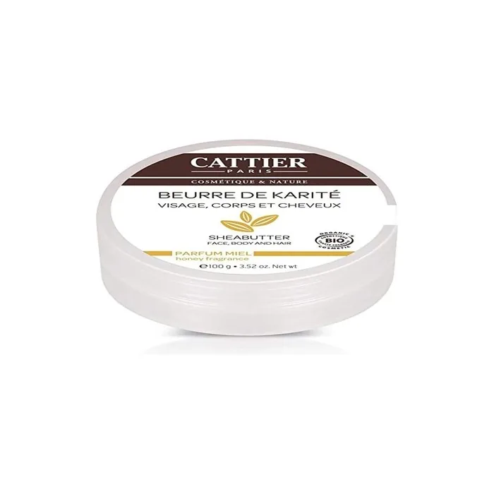 Cattier Shea Butter Honey Fragrance 100g