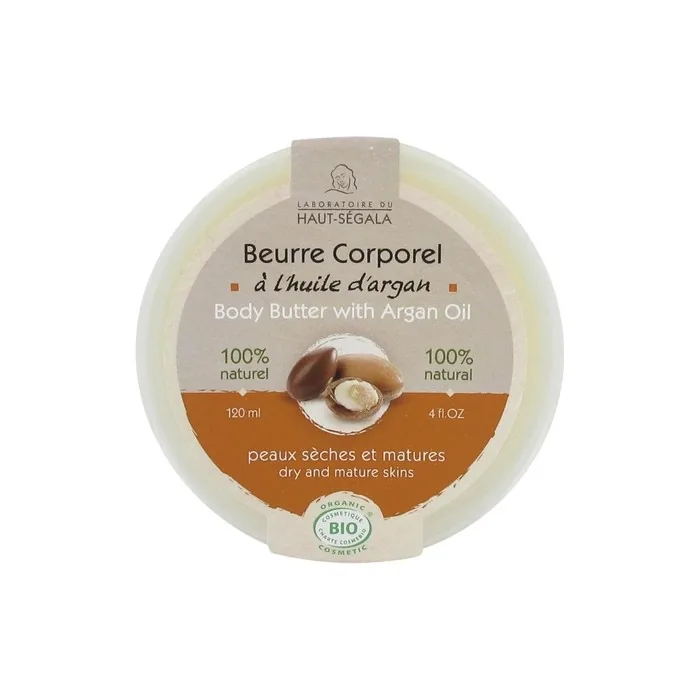 Laboratoire Du Haut-Segala Organic Body Butter with Argan Oil 120ml