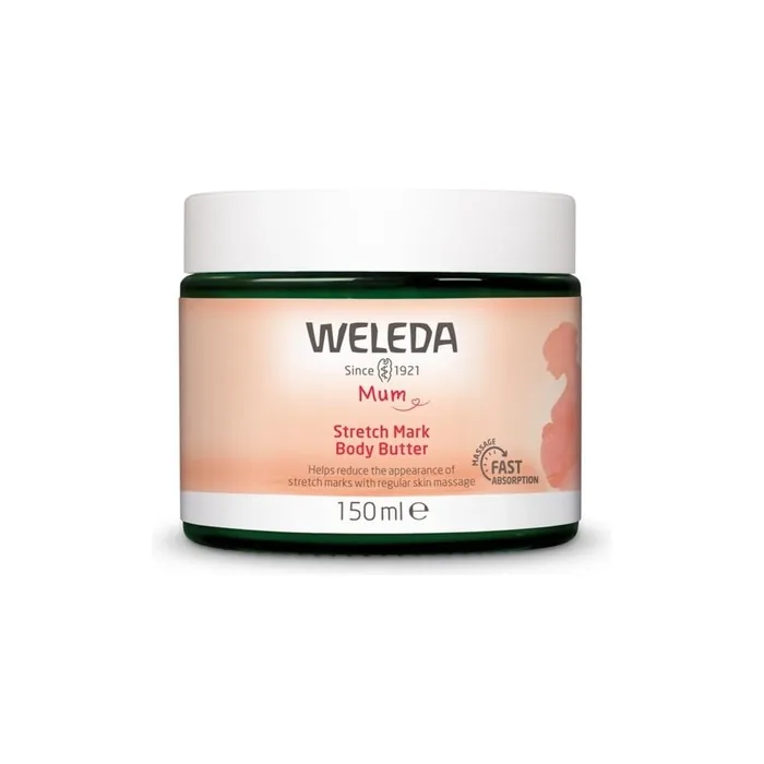 Weleda Organic Mama Pregnancy Body Butter - Rich Natural Cosmetics