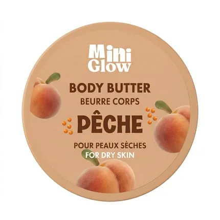 Miniglow Peach Body Butter 150ml