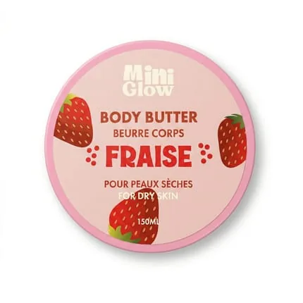 Miniglow Strawberry Body Butter 150ml