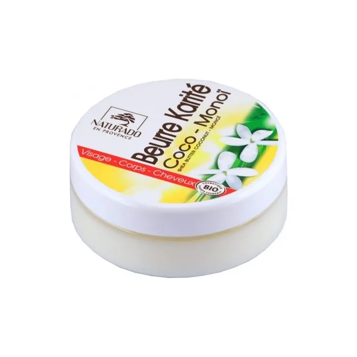 Naturado Organic Coconut Monoi Shea Butter 150ml for Normal Skin