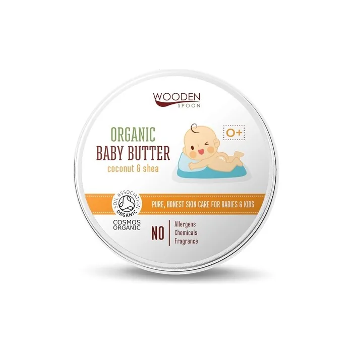 Wooden Spoon Organic Baby Butter with Coconut & Shea Butter