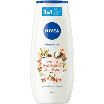 Nivea Winter Moment Shea Butter 250ml 8.45 Fl Oz