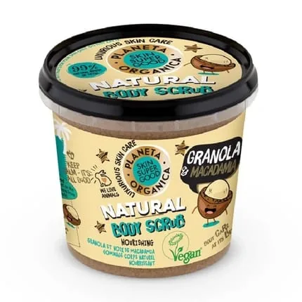 Natura Siberica Skin Super Good Natural Body Cream Granola Macadamia 360ml