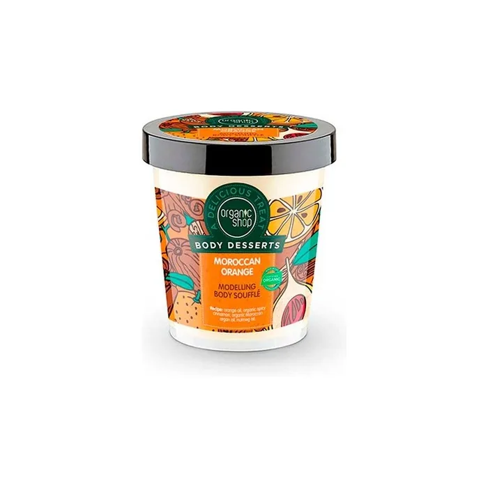 Organic Shop Moroccan Orange Body Souffle 450ml