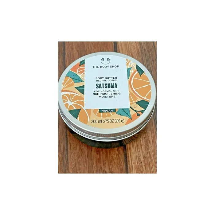 The Body Shop Satsuma Body Butter for Normal Skin Nourishing Moisture 200ml 6.75oz