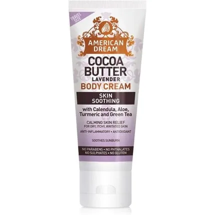 American Dream Lavender Cocoa Butter Cream Infused With Lavender Oil And Vitamin E 100ml