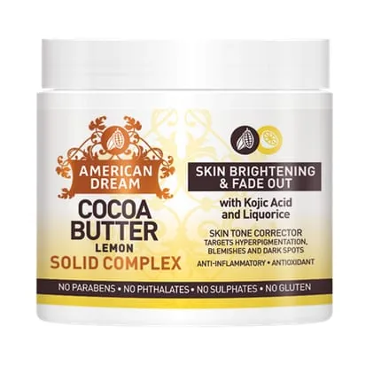 American Dream Cocoa Butter Solid Complex Lemon