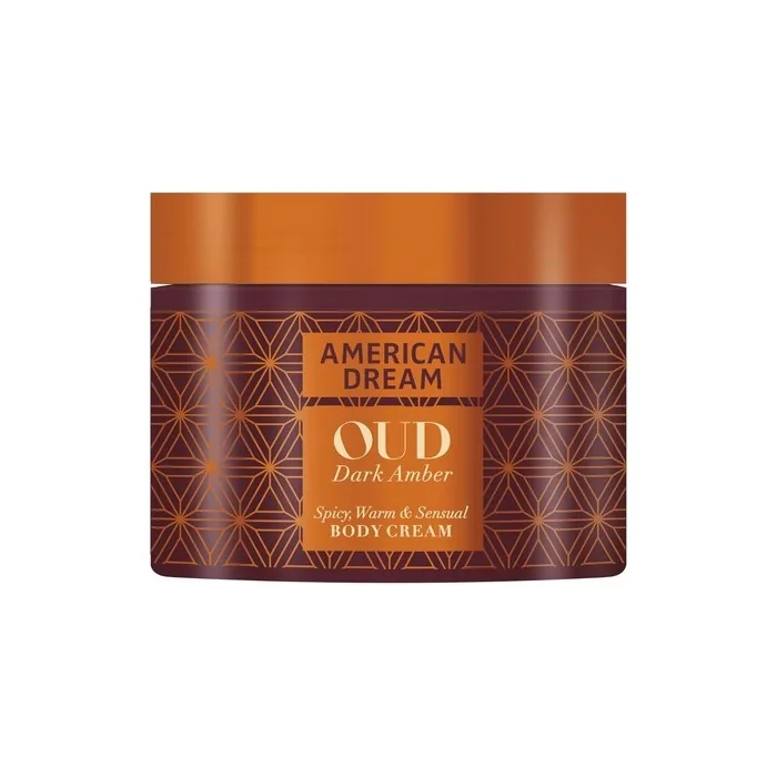 American Dream Oud Dark Amber Spicy Sensual Body Cream With Cocoa Shea Butter 500ml 176 Floz