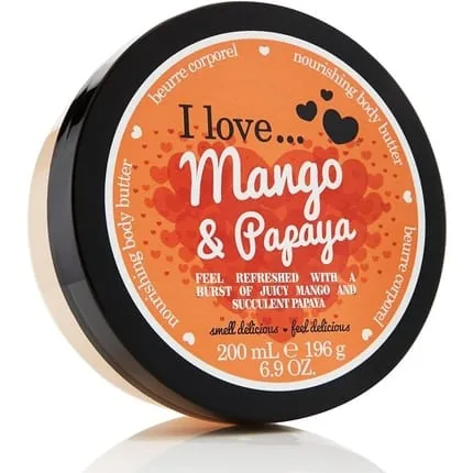 I Love Mango & Papaya Body Butter with 87% Naturally Derived Ingredients
