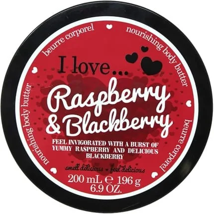 I Love... Raspberry & Blackberry Nourishing Body Butter 200ml