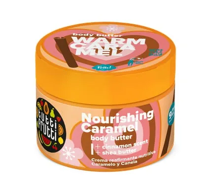 Tutti Frutti Nourishing Body Butter Caramel & Cinnamon 200ml