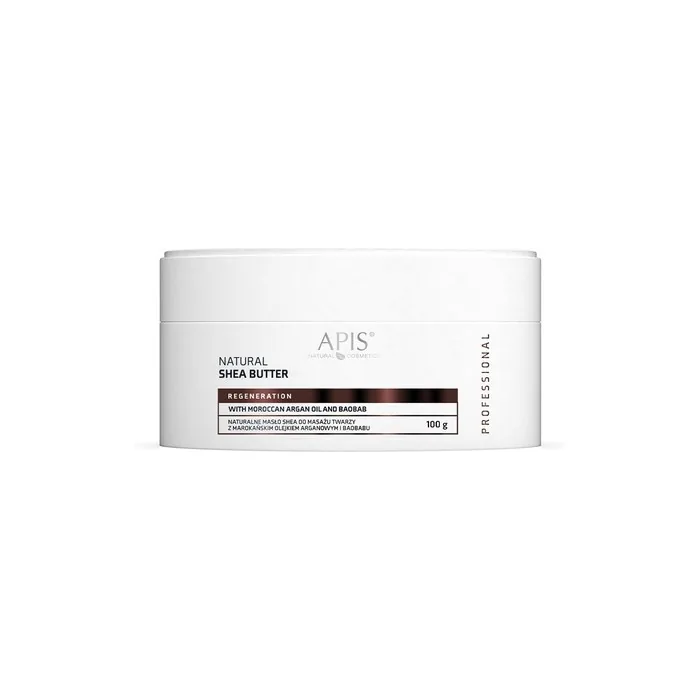 Apis Regeneration Natural Shea Butter for Facial Massage with Moroccan