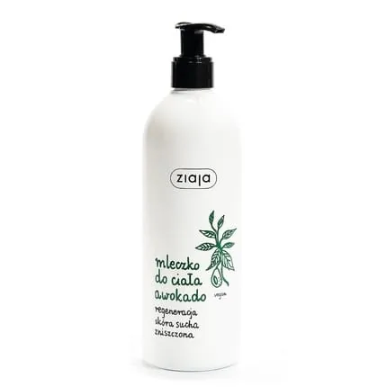Ziaja Avocado Body Milk For Dry And Damaged Skin 400ml