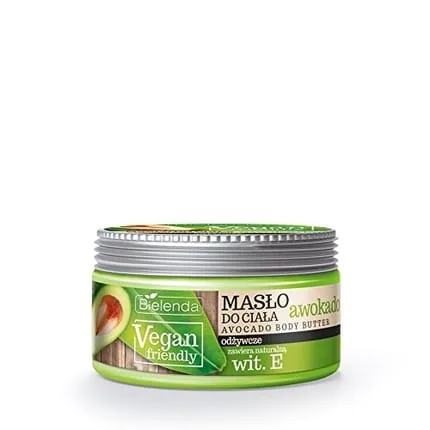 Bielenda Vegan Friendly Avocado Nourishing Body Butter with Vitamin E 250ml