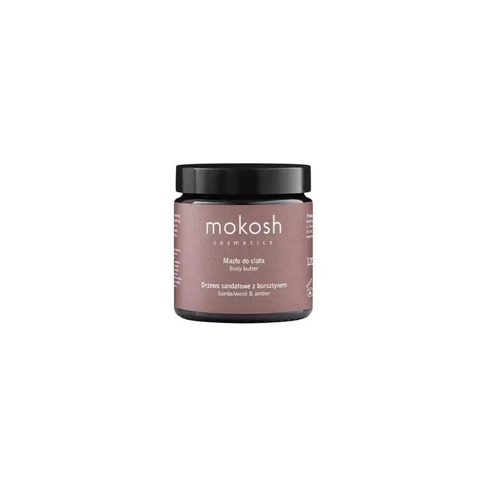 Mokosh Sandalwood Body Butter With Amber 120ml