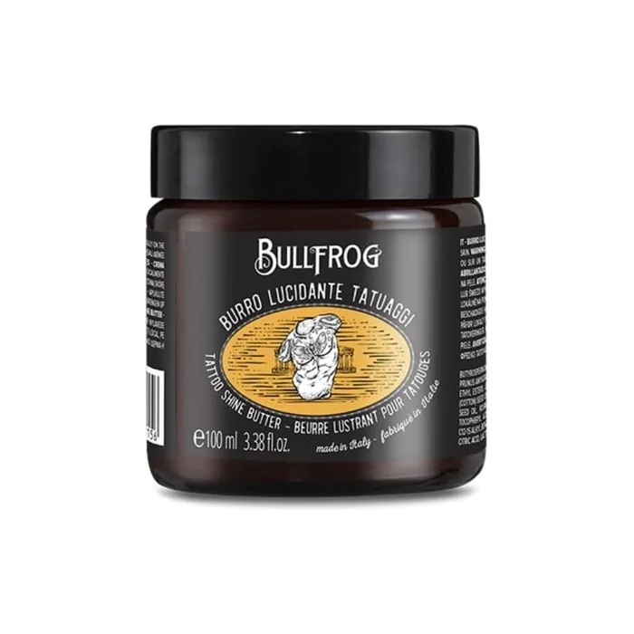 Bullfrog Tattoo Shine Butter 100ml - Protective, Shiny, Soft