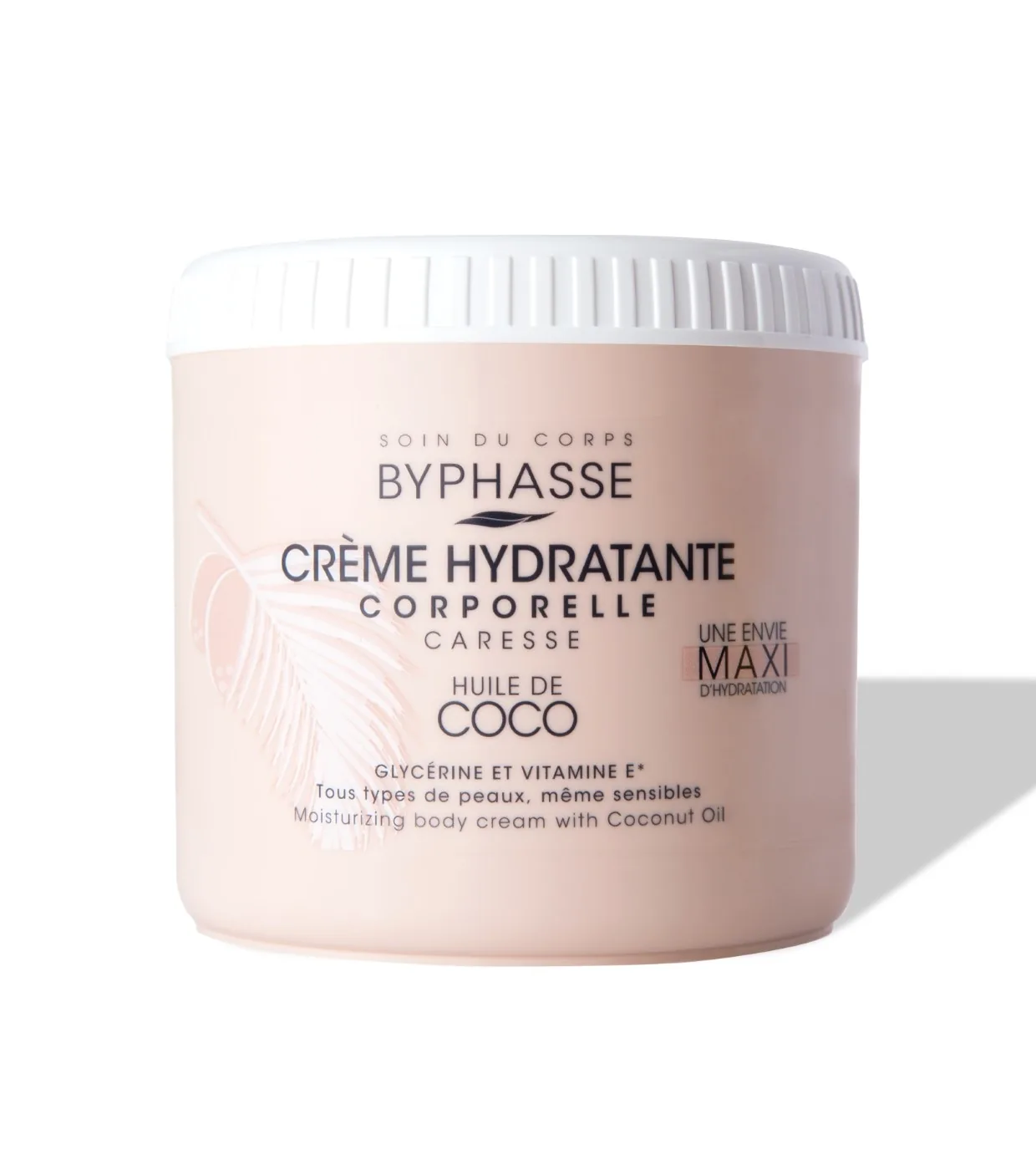 Byphasse Coconut Oil Body Moisturizing Cream 500ml