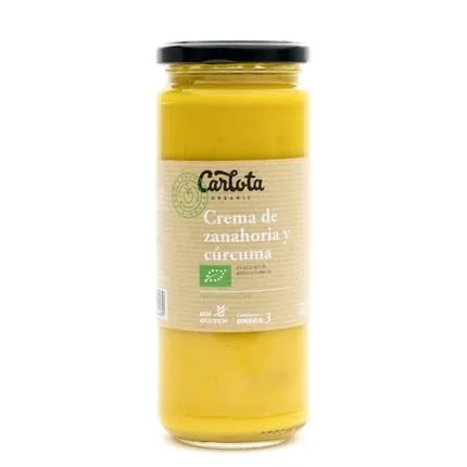 Carlota Organic Organic Carrot And Turmeric Cream 450g