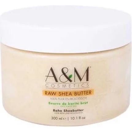 A&M Raw Shea Butter 300ml Jar