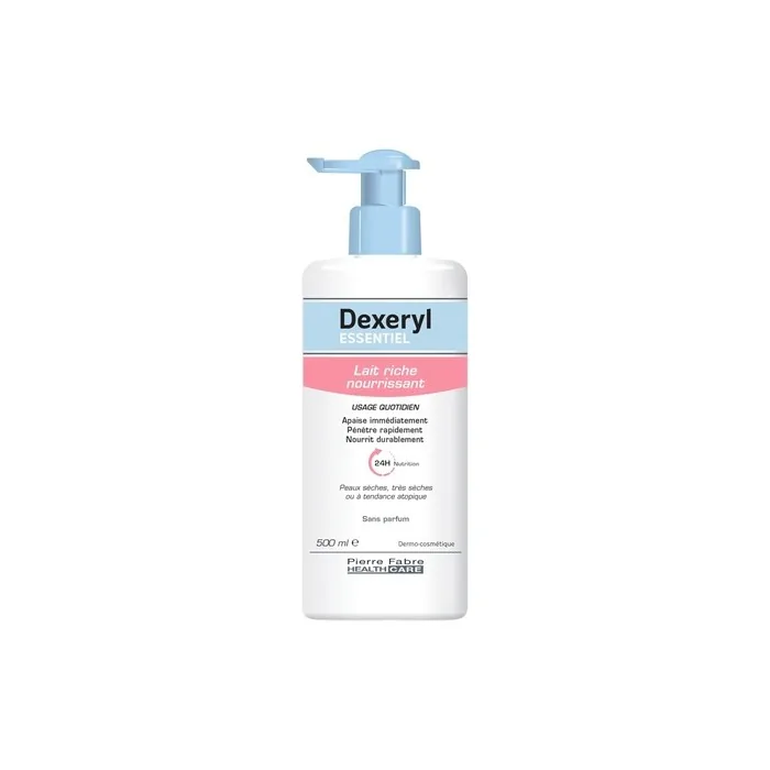 Pierre Fabre Health Care Dexeryl Essentiel Nourishing Rich Milk 500ml