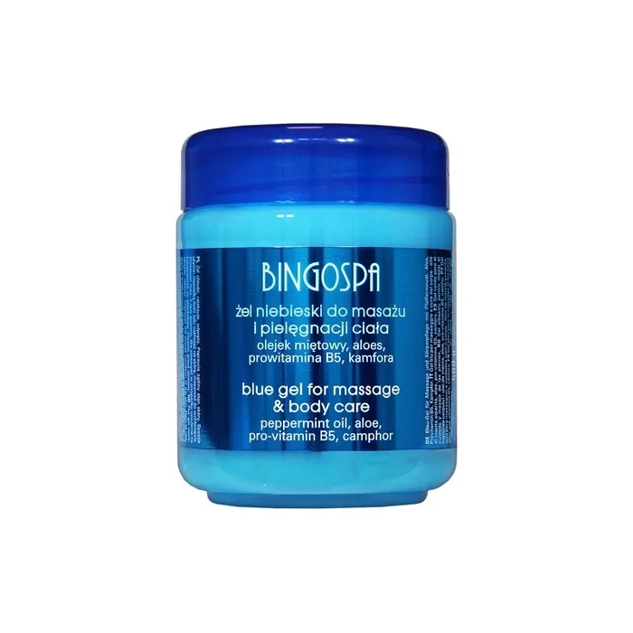 Bingo Spa Blue Gel For Massage And Body Care 500g