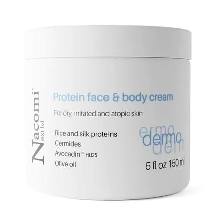 Nacomi Next Level Dermo Protein Cream For Face And Body For Atopic, Dry, And Irritated Skin 150 Ml