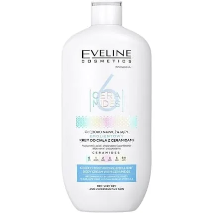 Eveline Cosmetics 6 Ceramides Deep Moisturizing Emollient Body Cream