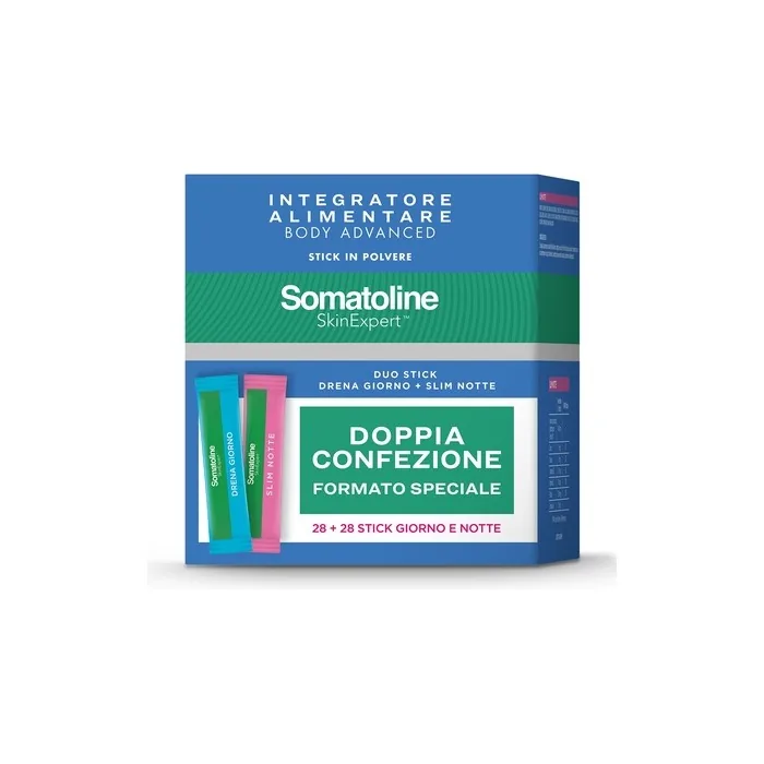 Somatoline Skin Expert Body Advance Weight Control and Drainage Supplement 2 x 28 Sticks