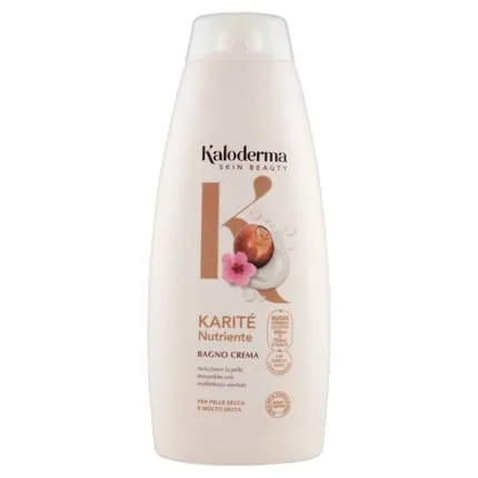 Kaloderma Nourishing Shea Butter Bath Cream for Dry and Very Dry Skin 500ml