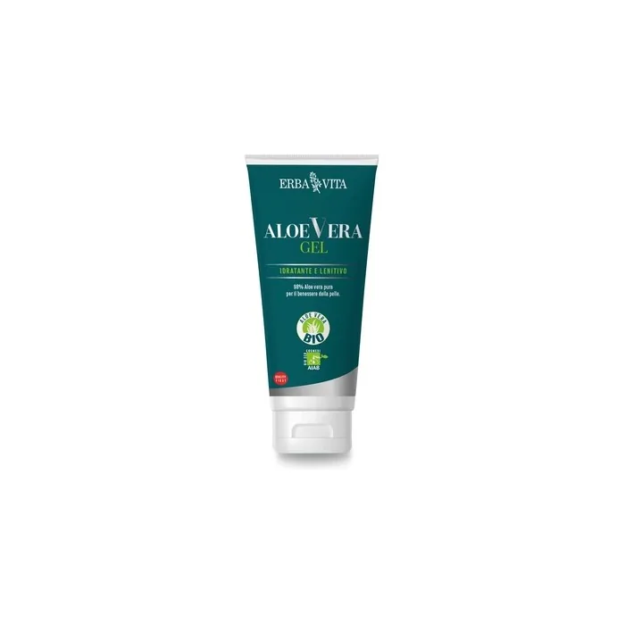 Erba Vita Aloe Vera Gel Cosmetic Product Based on Pure Aloe Vera