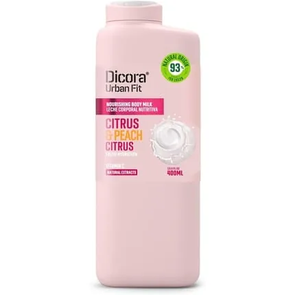 Dicora Urban Fit Body Milk Vitamin C Citrus and Peach 400ml