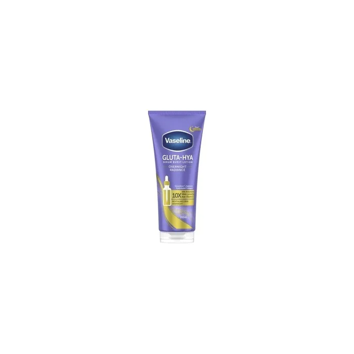 Vaseline Gluta-Hya Overnight Radiance Serum Burst Lotion 200 Ml